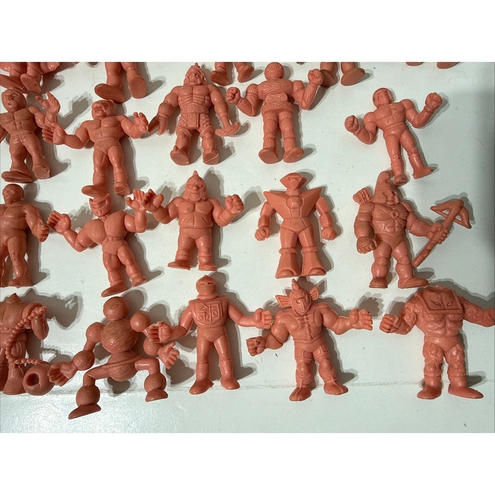 Vtg M.U.S.C.L.E. Men Mixed LOT of 30 Figures Mattel Flesh Blue Orange Kinnikuman - Picture 5 of 16